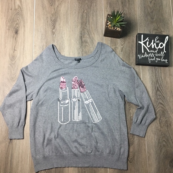 torrid lipstick sweater
